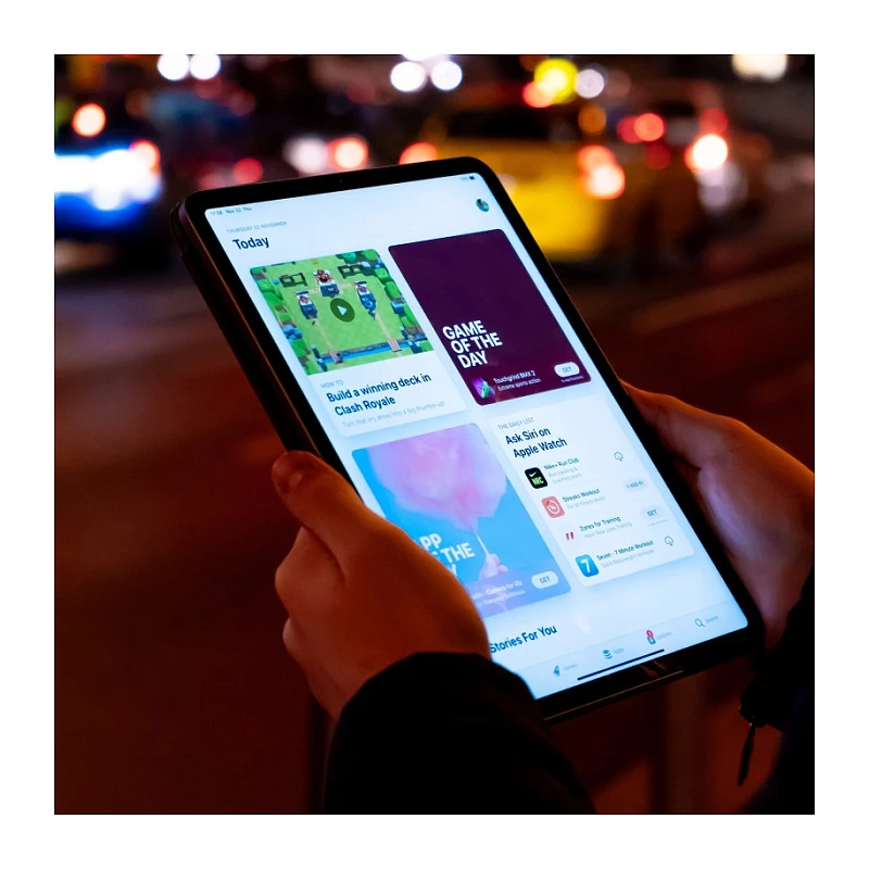 GREENCELL 2x Tempered Glass GC Clarity für Apple iPad Pro 12.9 (2018/2020)