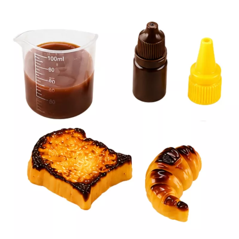 LEAN TOYS Kreativ-Kunststoff-Set zur Herstellung von quetschigen dekorativen Backkeksen DIY
