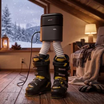 GLOVII GG22 Elektrischer Schuh-Trockner mit Timer – Schnell, hygienisch, entfernt Gerüche, schützt alle Schuhe