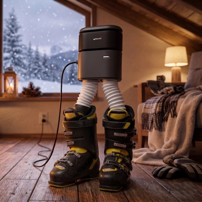 GLOVII GG22 Elektrischer Schuh-Trockner mit Timer – Schnell, hygienisch, entfernt Gerüche, schützt alle Schuhe