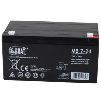 LEAN CARS Fahrzeug-Gel-Batterie für 24V7AH Batterie