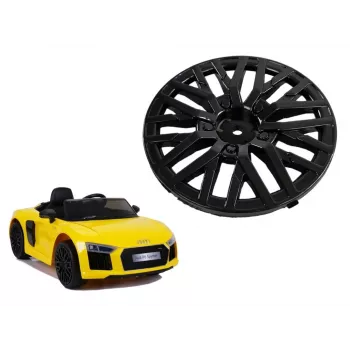 LEAN CARS Cap für das Elektroauto Audi R8 Schwarz