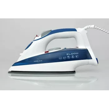 Eldom DA36 Press Dampfbügeleisen - Blau, 2200W, Keramiksohle