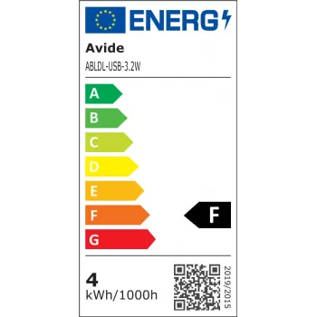 Avide LED Tischleuchte mit Nachtlichtfunktion USB 3,2W dimmbar