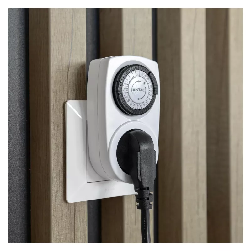ENTAC Mechanical Timer Mini 24 Stunden 24 Programme