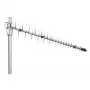 Poynting A-LPDA-0092-04 Richtantenne Log-Periodische Dipol-Array, 698-960/1710-2700 MHz, 11 dBi, SMA-Stecker, Silber