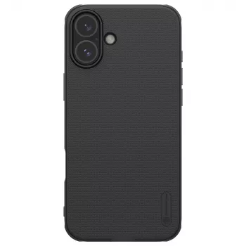 Nillkin Super Frosted Shield Pro Magnetic Case für iPhone 16 - Schwarz