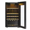 Haier HWS34GGH1 Wine Bank 50 Serie 3 Kompressor-Weinkühler freistehend Schwarz 34 Flaschen