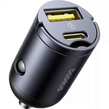 Baseus Tiny Star 30W USB-A USB-C Wandladegerät Schwarz
