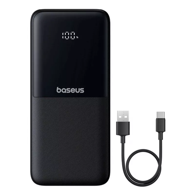 Baseus Lipow 10000 mAh 22.5W Power Bank Schwarz