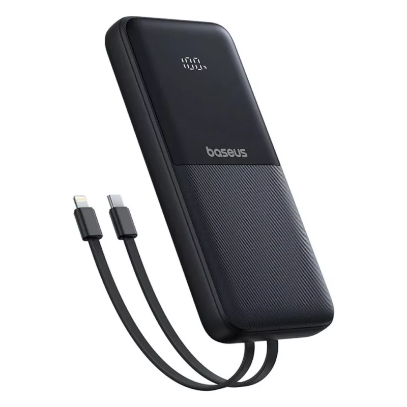 Baseus Lipow 10000 mAh 22.5W Power Bank Schwarz