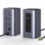 Baseus Air Spacemate 12-in-1 USB-C Hub, 2x HDMI 4K@60Hz, 2x USB-C 10Gbps, 2x USB-A 5Gbps, 2x USB-A 480Mbps, RJ45, SD/microSD, USB-C PD, Grau