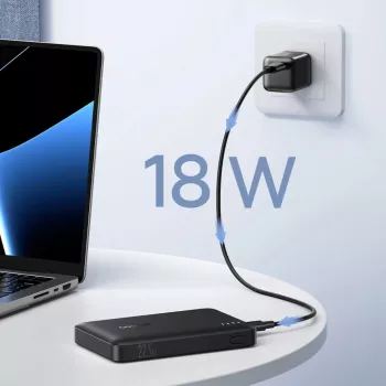 Baseus EnerFill FP21 10000 mAh 22.5W USB-A USB-C Power Bank Schwarz