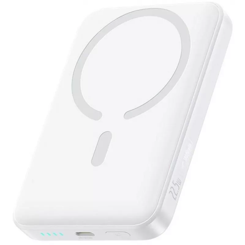 Baseus EnerFill FM11 Ultra-Mini 10000 mAh 22.5W MagSafe-kompatible Powerbank Weiß