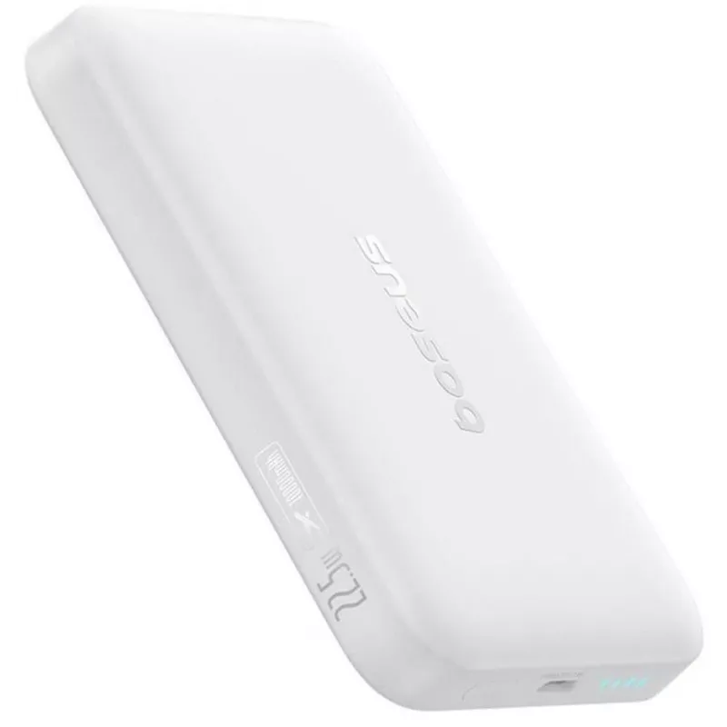 Baseus EnerFill FM11 Ultra-Mini 10000 mAh 22.5W MagSafe-kompatible Powerbank Weiß
