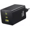 Baseus EnerFill FE11 100W 2 x USB-C + USB-A Ladegerät - Schwarz