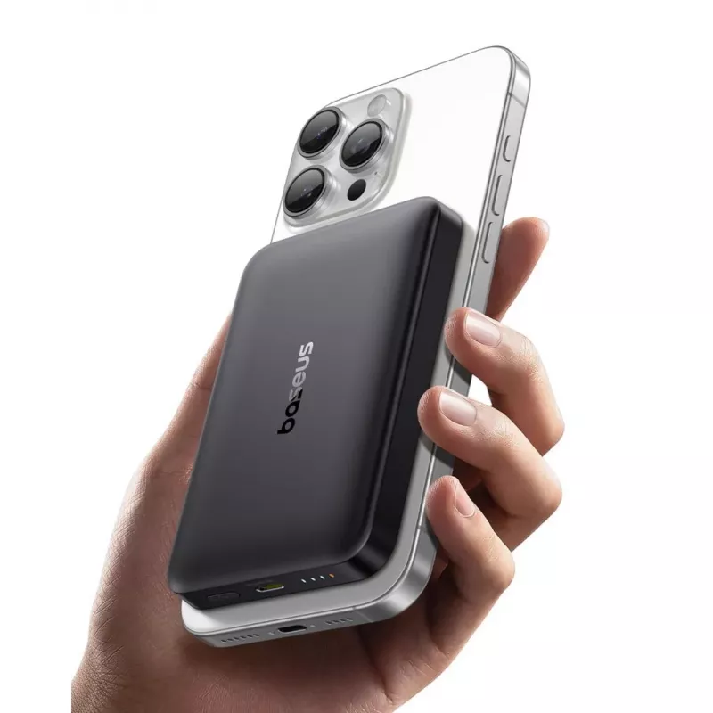 Baseus EnerFill FM12 10000 mAh 22.5W Qi2 MagSafe Schwarz