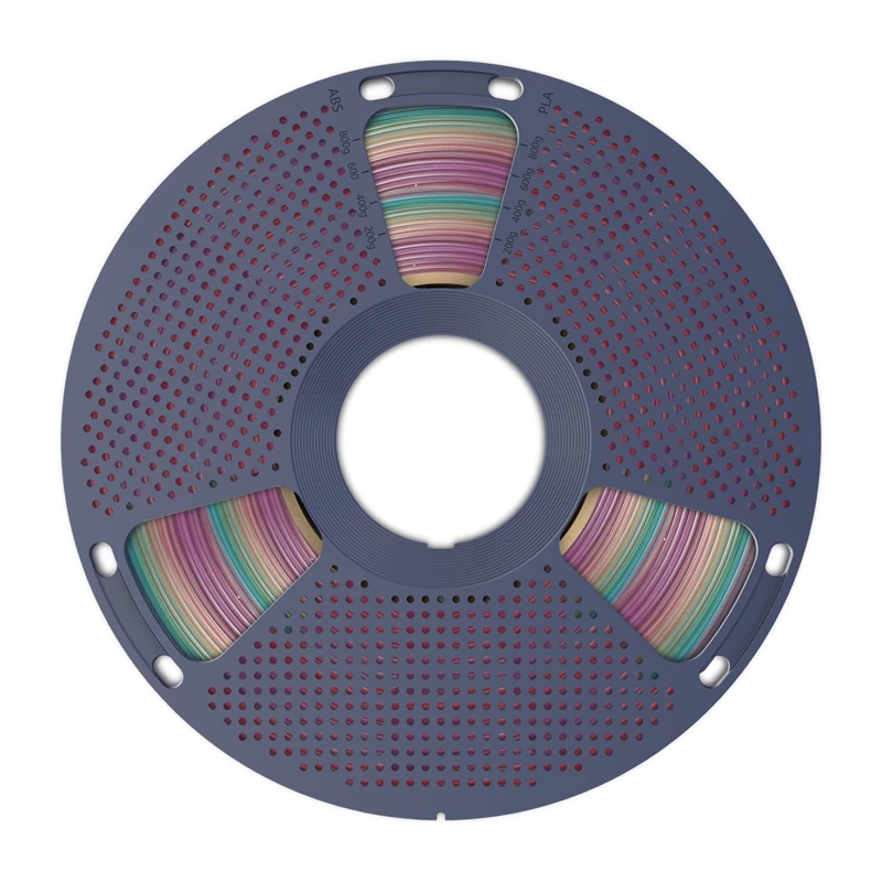SUNLU PLA Transparent Rainbow 1,75 mm 1 kg 3D-Drucker-Filament