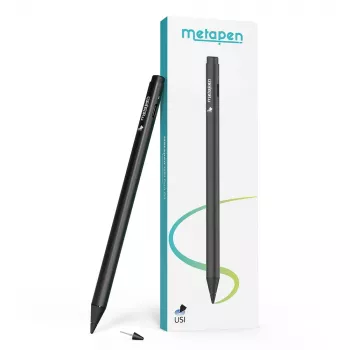 Metapen Pen G1 Active Stylus für Google Pixel und Amazon Fire - Schwarz