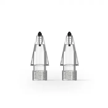 Metapen Air-Flex Tips - Transparent (4er-Pack) Ersatzstiftspitzen für Metapen Pencil A8, A11, M1