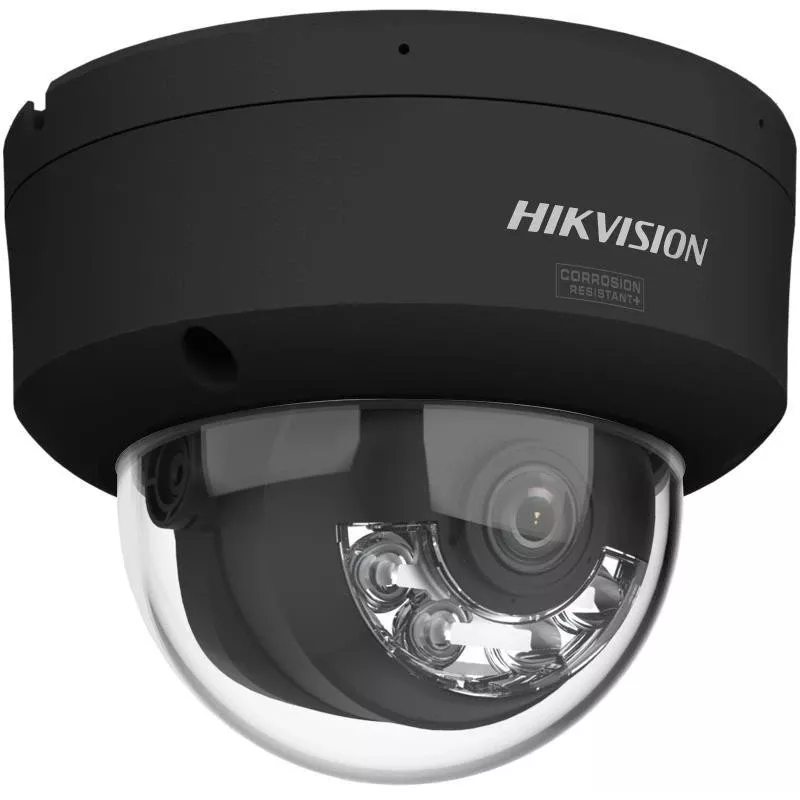 Hikvision DS-2CD2167G3-LIS2UY 2.8mm Schwarz 6MP AcuSense ColorVu IP Kamera