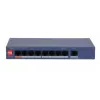 DAHUA CS4009-8ET1GT-60 Managed L2 Switch mit 8 PoE-Ports und 1 Gigabit-Uplink, 60W PoE-Budget