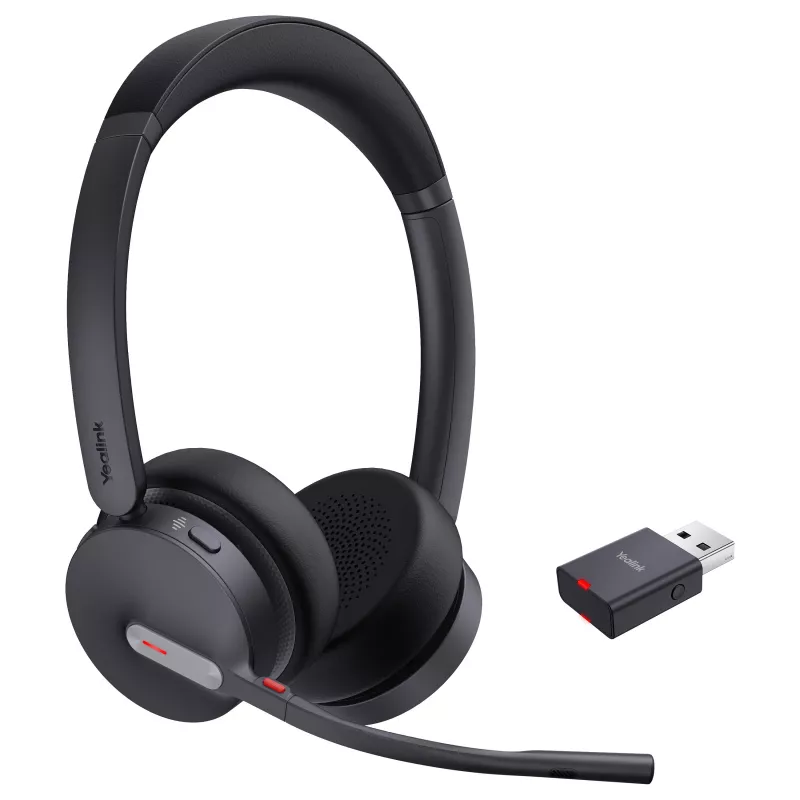 Yealink Headset WH64 Hybrid Dual mit Ladestation