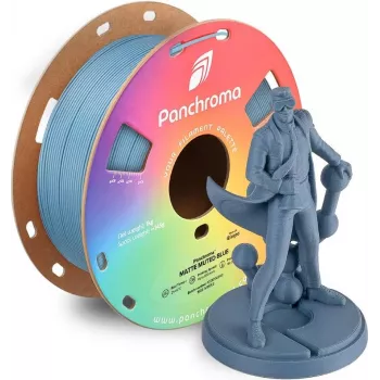 POLMASK Polymaker Panchroma PLA Matte Muted 1,75 mm 1 kg blaues Filament