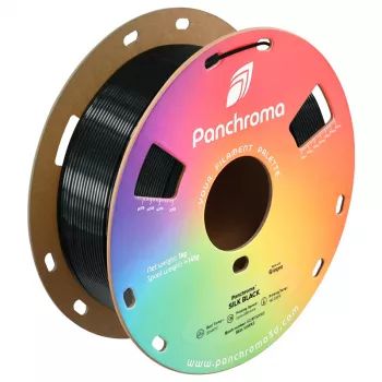 Polymaker Panchroma PLA Silk 3D-Drucker-Filament, 1,75 mm, 1 kg, Schwarz