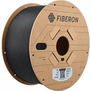 Polymaker Fiberon PA6-CF20 Kohlefaser-Nylon-Filament 1,75 mm Schwarz 0,5 kg