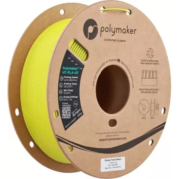 POLMASK Polymaker HT-PLA-GF 1,75mm Power Tool Green 1kg (PA18008)