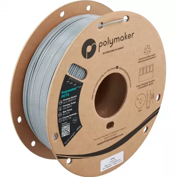 Polymaker PETG 3D-Drucker-Filament, 1,75 mm, 1 kg, Grau