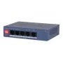 DAHUA CS4005-4GT-36 Managed L2 Gigabit Ethernet Switch mit 4-Port PoE+ 36W, Desktop-/Wandmontage