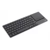 Rapoo E2810M Wireless Ultra-Slim Multimedia Keyboard mit Touchpad, QWERTZ, Schwarz