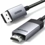 Ugreen DP119 DisplayPort auf HDMI Adapterkabel 4K 60Hz 1m Grau