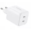 Ugreen GaN 45W 2xUSB-C Wall Charger - Weiß
