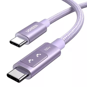 UGREEN Uno L509 USB-C auf USB-C Kabel, 100W, 2m, Lila