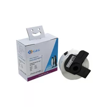 G&G Kompatible Brother DK-11201 Direkt-Thermoetiketten 29x90mm Weißes Papier Permanentklebend Adressetiketten 400er Pack