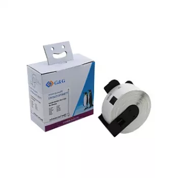 G&G Kompatible Brother DK-11201 Direkt-Thermoetiketten 29x90mm Weißes Papier Permanentklebend Adressetiketten 400er Pack