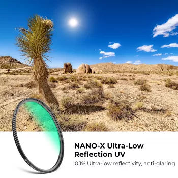 K&F Concept Nano-X MRC UV Protection Filter 82 mm