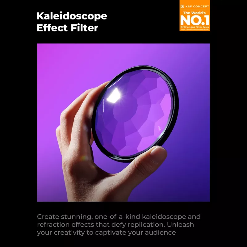 K&F Concept Nano-B Kaleidoskop-Effektfilter 77mm
