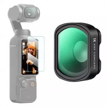 KF Makro-Objektivfilter 10x Magnetisch 2-in-1 Bildschirmschutz für DJI Osmo Pocket 3 / 4