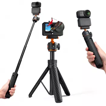 Mini-Stativ Selfie-Stick 65 cm 360°-Kopf für DJI Osmo Nano / Action 6 / Kf09.181