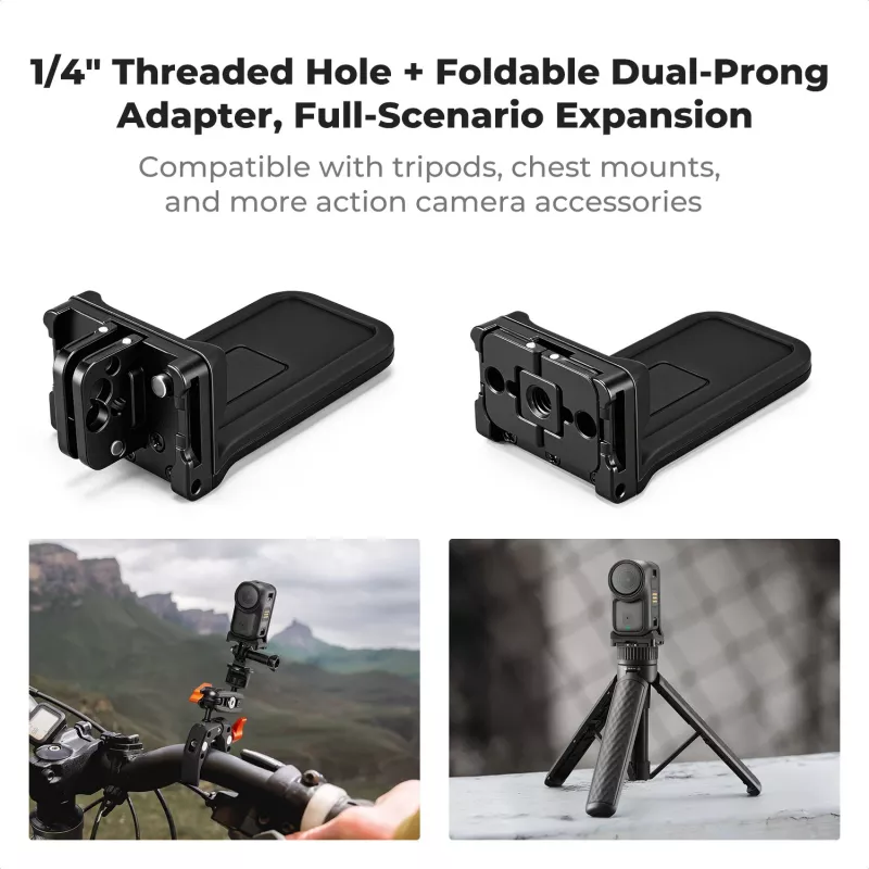 KF Concept KF12.0050 Magnetischer vertikaler Halterungsadapter mit 1/4-Zoll-Gewinde für DJI Osmo Nano / Xtra Atto
