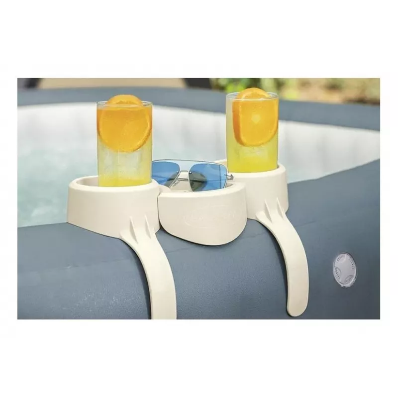 Bestway Flowclear Pool Cup Holder 2-Pack Grau/Blau