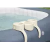 Bestway Flowclear Pool Cup Holder 2-Pack Grau/Blau