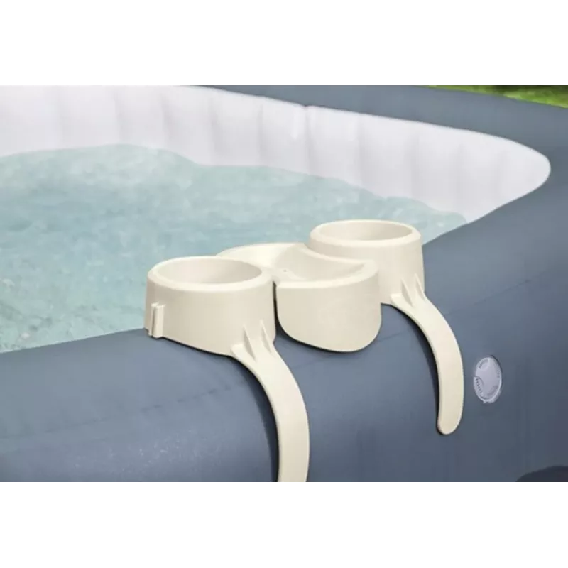 Bestway Flowclear Pool Cup Holder 2-Pack Grau/Blau