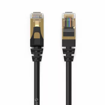 ORICO PUG-C7 CAT7 Ethernet-Kabel 10Gbps RJ45 LAN Rund 10m Schwarz