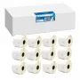 12x G&G Etiketten 32mm x 57mm Schwarz auf Weiß Kompatibel mit Dymo 11354 / S0722540