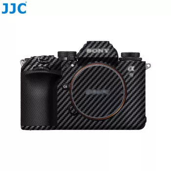JJC Carbon Fiber Protective Skin für Sony Alpha A9 III (ILCE-9M3) - Schwarz